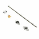 5Pc 30cm T8 Lead Screw Rod with Nut + Bearing Block + Coupler 8mm x 300mm C M2P2