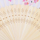 Butterfly Lily Flowers Pattern Fan Gift Fan G5K1