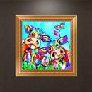 5D DIY Diamond Painting Colorful Animal Embroidery Cross Crafts Stitch Home