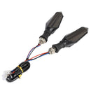 12V Motorbike LED Turn Signal Lamps Yellow Light Dual-color Flashing Lights