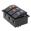 2x Car Boat Rocker Switch Clip Panel Patrol Holder Housing For ARB Carling St FT