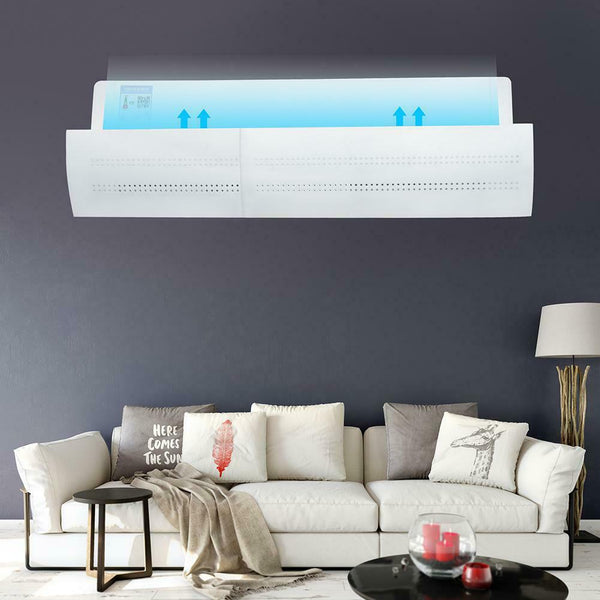 Adjustable Air Conditioner Cover Windshield Air Conditioning Baffle Shield Suppl