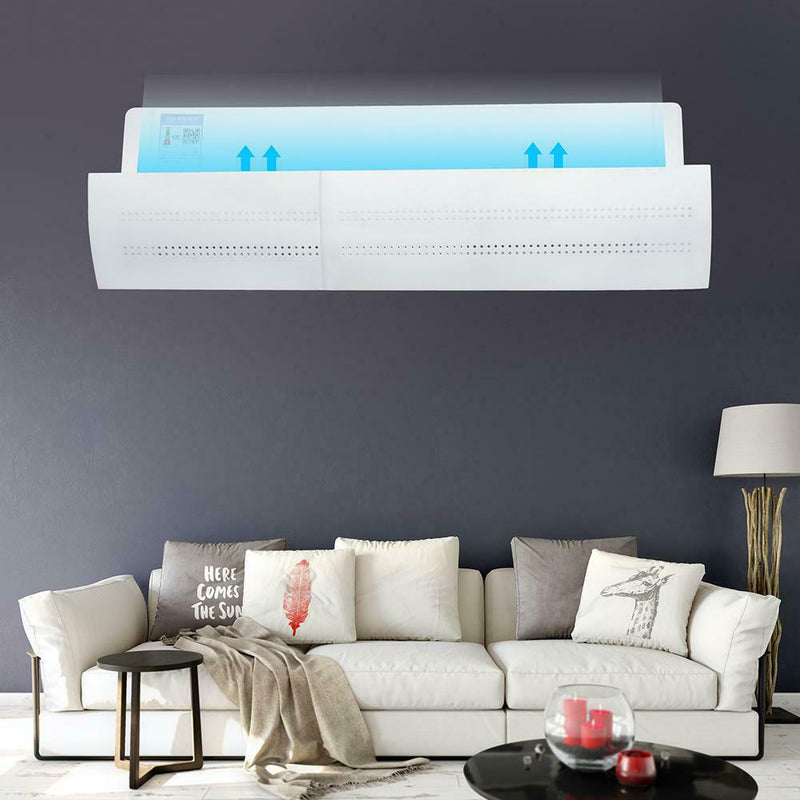 Adjustable Air Conditioner Cover Windshield Air Conditioning Baffle Shield Suppl