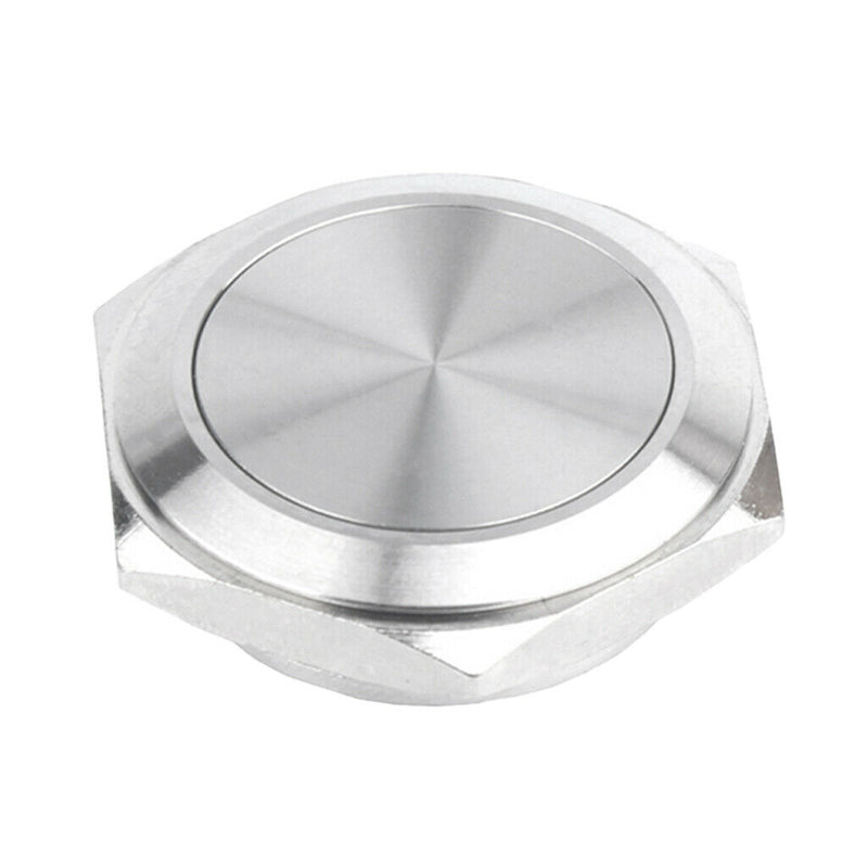 Stainless Steel Push Button Switch,30mm Resetable,Flat Head 1NO