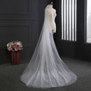 Elegant Wedding Accessories 3 Meters 2 Layer Wedding Veil Simple Bridal Vei H5I7