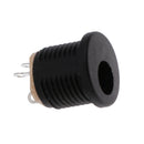 50PCS DC022 2.1x5.5mm Panel Mounting DC Power Jack Socket with Screw Nut