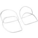 Car Door Audio Speaker Ring Frame Cover Trim for Mazda 6 Atenza 2013 2014 2