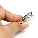 40pcs Metal Stainless Steel Window Shower Curtain Rod Clip Rings Drapery Clips