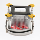 MagiDeal Aluminum 12V Quiet Cooled Fan 9cm CPU Cooler Heatsink For 1366 Red