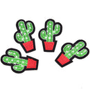 Lot 5Pcs Cactus Patch for Cloth Iron on Embroidered Sew Applique Fabric Bad S3
