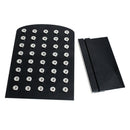 Black Acrylic Snap Stands Display Detachable Set for 18mm Snap Button Charm