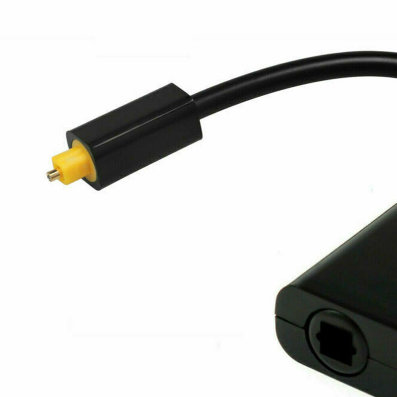 1 to 2 Splitter Optical Fiber Duplicator Adapter For Toslink Digital Audio Cable