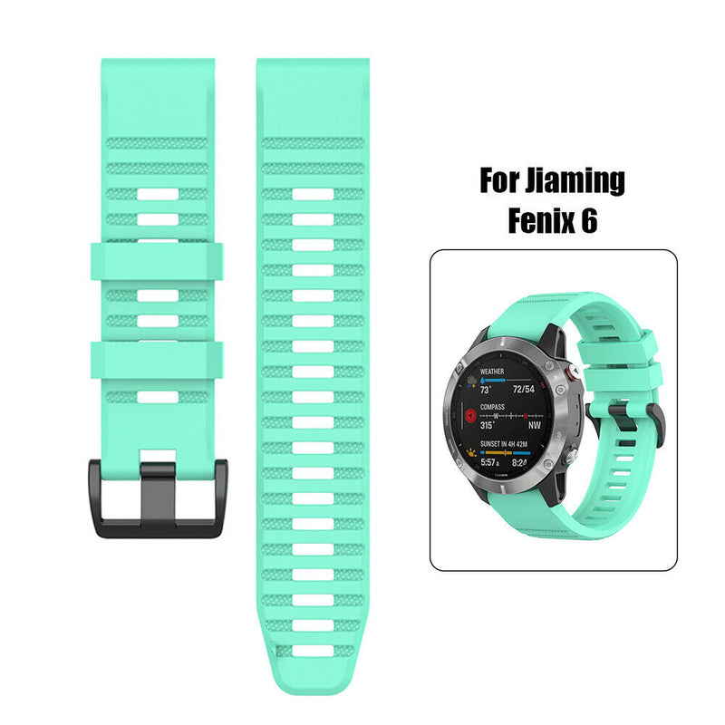 Silicone Watch Band Strap for Garmin Fenix 6 5 Forerunner 945 935 22mm Bracelet