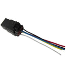 Pair Car 12V 40A Relay Harness Socket Plugs 5Pin 5 Wire Connector Couplers