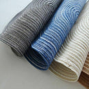 Family mat ramie insulation mat round placemat carpet kitchen accessories d
