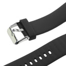 Silicone Gel Wrist Band Replacement Strap for Polar  Smart Watch Black Fitness