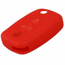 New skin silicone car key cover case for Audi A2 A3 A4 A6 A8 TT 3 button fo