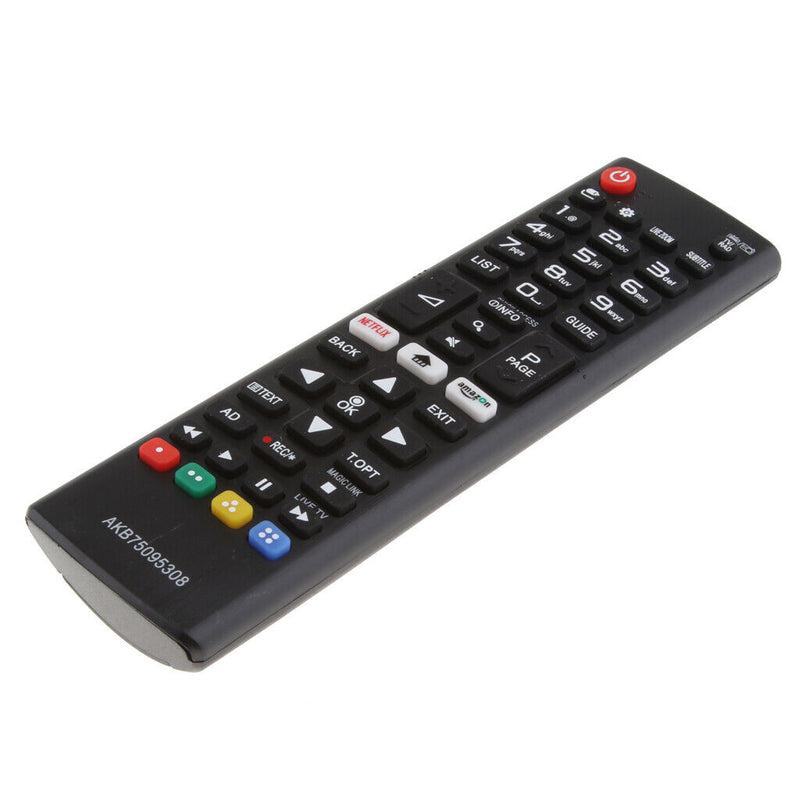 Universal Standard Smart TV Remote Control Controller for LG AKB75095308 - Black