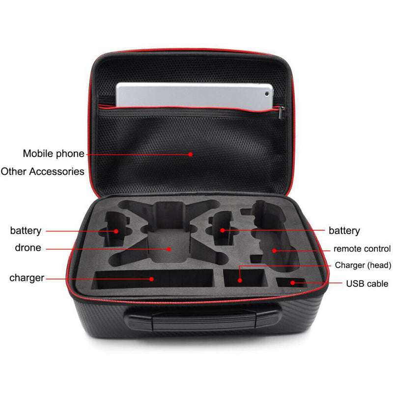 Portable Carrying Case Bag Waterproof EVA Hard Storage Box For DJI Spark