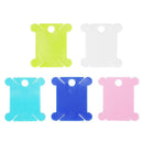25pcs Thread String Winder Plastic Winding Plate Board Yarn Coiling Bobbin A