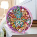 DIY Special Shape Drill LED Diamond Painting Light Palm Cross Stitch Lamp