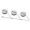 3x Boat Deck Filler Replacement Cap Chain Stainless Steel Fuel Water Gas