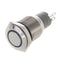 Angel Eye Blue Led 16mm 12V stainless Steel Round Momentary Push Button Swi