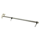 Marine Grade 304 SS 21 "flag Pole + Clip For 7/8" - 1 "Rail Boat RV
