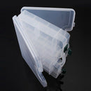 29x19x6cm Double Sided High Strength Transparent Visible Plastic Fishing Lu