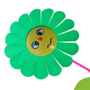 Sunflower windmill garden yard party outdoor wind spinner ornament kids toys JR