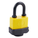 4pcs 40mm Waterproof Keyed Alike Lock Laminated Padlock Pad Same Key Gate D