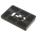 PU-60 Quick Release Plate Metal QR Clamp with 1/4'' Adapter for Manfrotto Arca