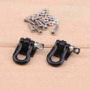 2pcs Metal Lock Catch Tow Chain RC Car Crawler Accessories for Traxxas Hsp
