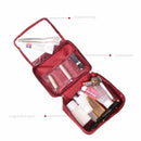 Portable Travel Cosmetic Organizer Women'S Toiletry Bag Makeup Storage Bag