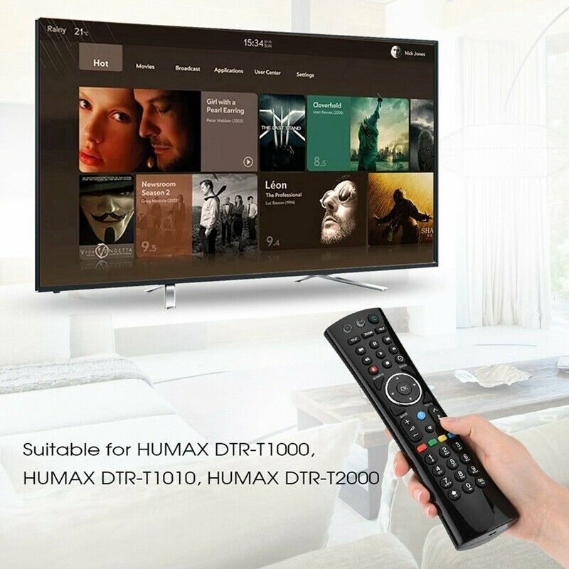 Remote Control For Humax Dtr-T1000/Dtr-T1010/ Dtr-T2000 Replacement M7U9