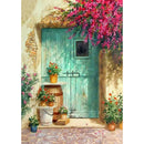 DIY Full Round Drill Diamond Painting Sunny Doorway Cross Stitch Embroidery