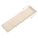 1pc Portable Metal Straw Bags Resuable Straw Linen Storage Bag Tableware  ï¼W
