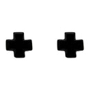 10 pairs Womens Magnetic Ear Studs Earrings Punk Cross Faith 10mm NO Piercing