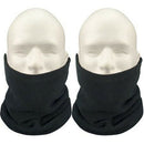 2 Pieces Mens Womens Neck Warmer Scarf Snood Unisex Neck Gaiter