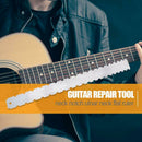 Guitar Neck Notched Ruler Fret Fingerboard Straight Edge Measuring Tool