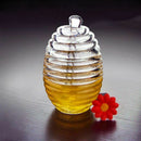 Plastic Honey Pot Jars for Storage Breakfast Jam Seasoning Set Castor Box W U6A4