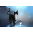 5D DIY Full Drill Diamond Painting Black Cat Cross Stitch Mosaic Craft Kits