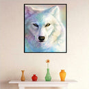 White Wolf King 5D Diamond Painting Embroidery DIY Cross Stitch Home Decor