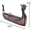 Retro incense burners traditional the dragon boat incense stick holder bur OZ
