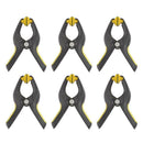 6pcs Nylon 3inch A Type Clamps Carpentry Fixed Hand Tools for Woodworking