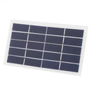 173x99mm 2W 5V Polycrystalline Silicon Solar Panel with Alligator Clips A