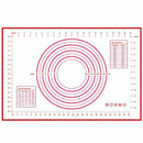1pcs 40 x 60cm Silicone Pan Rolling Dough Pastry Pan Pad Dough kneading pad A7U3