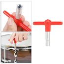 Steel Drum Tuning Key T-type Tuner Square Socket Hardware Tool Accessory red