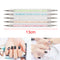 5pcs Crystal Nail Art Dotting Pen Double Head Tools DIY Nail Art Manicure Tool
