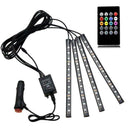 12 LED Car Charge Interior Accessories Floor Decorative Atmosphere Light La W7H5